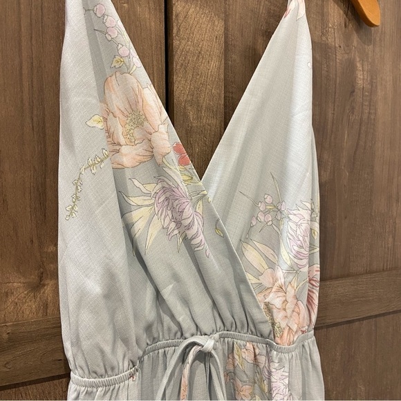 NWT Lulus Endless Vacay Surplice Maxi Dress Large - Picture 11 of 15